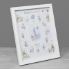 Disney Christopher Robin First Year Multi Aperture Frame Baby's Tiny Handprint