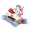 VTech Rock and Ride Unicorn Baby Ride On Toy, Interactive Baby Musical Toy with Learning and Sound Features, First Steps Walking Support for Babies & Toddlers from 18 Months