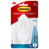 3M Command Bathroom Large Towel Hook with Water Resistant Strips│1pk│BATH17-ES