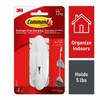 3M Command Large Wire Hookr│Hold Strongly Up to 2.2kg│Damage-Free Hanging│White