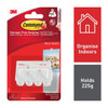 3M Command Micro Hooks│Light-Weight│Damage Free Hanging│Holds Strongly│White