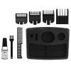 Wahl 9685-517 GroomEase Stubble & Beard Trimmer Rechargeable 9 Piece Kit 5 Combs