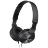 Sony Folding Stereo Headphones - Metallic Black 3.5mm Aux in MDRZX310BQ