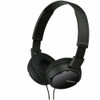 Sony Lightweight Overhead Headphones In-Line Control & Mic 12Hz to 22kHz Black