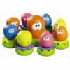 Tomy AquaFun Octopals 8 Little Fun Octopus Multi Coloured Toddler Bath Toys