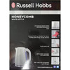Russell Hobbs Kettle  1.7L  3kW  Honeycomb  White