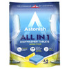 Astonish All in 1 Dishwasher Tablets Lemon Fresh Scent 42 Tablets Pack