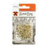 X Assorted Screw Eyes Brass Plated Blister For Hanging Picture Photo Frame 24 Pk
