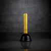 Buffalo Small Rubber Force Cup Plunger with Wooden Handle for Sink & Basin 4"