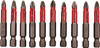 Amtech 10Pc 50mm Non-Slip Bits/InUK