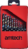 Amtech 13Pc High Speed Steel Titanium Drill Bit Set