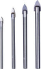 Amtech 4Pc Glass &amp; Mirror Drill Bit Set