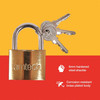 Amtech XXSEL015 50mm Padlock