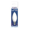 Linx C37 Candle Opal E14 6W 520LMS LED Bulb White - Daylight