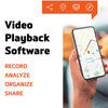 Mio MiVue A50 Rear View Car Dash Camera 1080p Full HD Video Recording 145° View