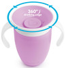 Munchkin Miracle 360° Trainer Sippy Cup with Handles For 6+ months 207ml - Purple