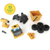 Tomy John Deere Build a Dump Truck Toy with Drill For 18m+ Kids - Yellow