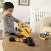 Tomy John Deere Build a Dump Truck Toy with Drill For 18m+ Kids - Yellow