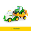 Tomy John Deere Farmin Friends Hauling Tractor Toy Set with Ramp For 18m+ Kids