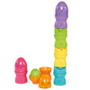Tomy Toomies Hide & Squeak Egg Stackers Baby Toy Pack of 6 For 6 to 36m+ Kids