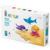 Hey Clay Ocean Medium Set with Soft Modelling Air Dry Clay 6 Cans 3+ Ages Kids
