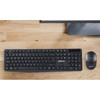 Groov-e GVPC14BK Wireless Full Size Qwerty Keyboard & Mouse Set
