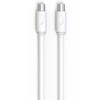 Groov-e 2m Male-to-Male Coax Cable with Female Adapter Nickel Plated Connector