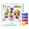 Hey Clay Minions Playset 15 Cans of Air Dry Clay with Sculpting Tools