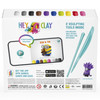 Hey Clay Minions Playset 15 Cans of Air Dry Clay with Sculpting Tools