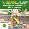 John Deere Power Trimmer Backyard Toy For Real Weed Clipping Ages 18+ month Kids