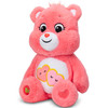 Care Bears Eco-Friendly Plush Toy 14" Love-A-Lot Bear Toy - Pink