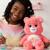 Care Bears Eco-Friendly Plush Toy 14" Love-A-Lot Bear Toy - Pink