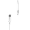 Groov-e GVMA083WE 1m USB-C to 3.5mm Audio Jack Male AUX Cable - White