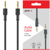 Groov-e GVMA081BK Male to Male 3.5mm AUX Car Audio Cable 1.5m - Black