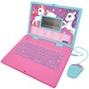 Lexibook JC598UNII1 Unicorn Bilingual Educational Laptop with 124 Activites Game