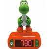 Lexibook RL800NI1 3D Yoshi Super Mario Boys Alarm Clock with Night Light
