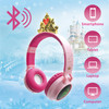 Lexibook HPBT015DP Disney Princess 2-in-1 Bluetooth Headset Headphones