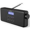 Groov-e GVDR07BK Vienna Rechargeable Stereo DAB/FM Digital Radio - Black