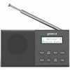 Groov-e GVDR09BK Geneva Recahargeable Stereo DAB/FM Bluetooth Radio