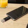 Groov-e GVPC08BK SD & Micro SD Memory Card Reader with USB-C Micro-USB Connetors