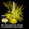 Buffalo POP Rubber Plunger with Powerful Suction Cup - Yellow
