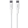 Groov-e GVMA023WE 2m USB-C to USB-C Charging Cable - White