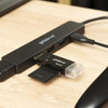 Groov-e GVPC10BK USB-C Multiport Hub HDMI - USB-C and USB-A x 3 - Black