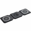 Groov-e GVWC10BK Triton 3-in-1 Foldable Magnetic Wireless Charging Station
