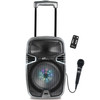 Lexibook K8250 iParty Bluetooth Light Trolley Speaker with Karaoke and Mic