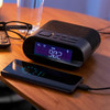 Groov-e GVCR03BK Roma Alarm Clock Radio with DAB+/FM Radio - Black
