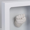 Bambino Triple Photo Frame & Casting Kit Perfect Keepsake For Parents - White
