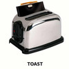 Toastabags Reusable 300 Use Toaster Sandwich Bags Pack of 2 - Black