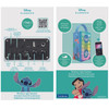 Lexibook BTP185DZ Disney Stitch Luminous Bluetooth Speakers with Lights & Mic