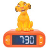 Lexibook The Lion King Simba Childrens Alarm Clock with Night Light